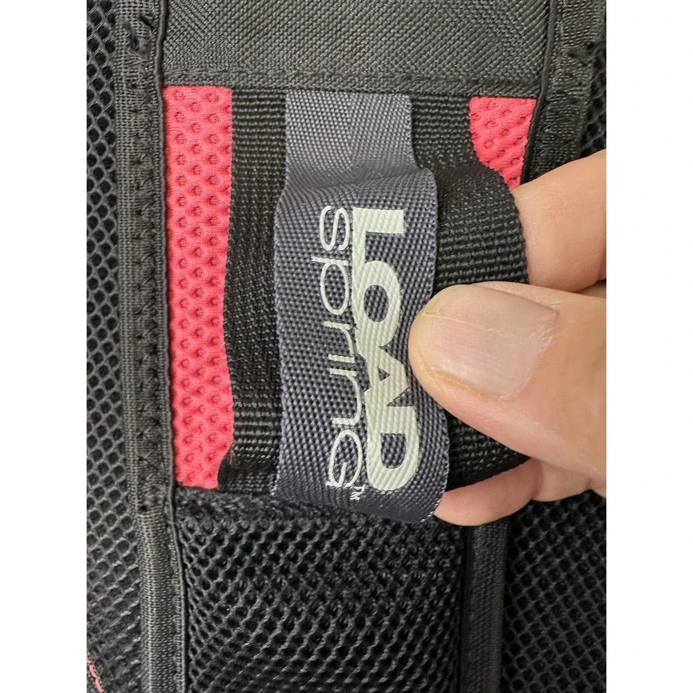 Adidas Rydell Sling Backpack LoadSpring Crossbody One Shoulder Bag Black Pink